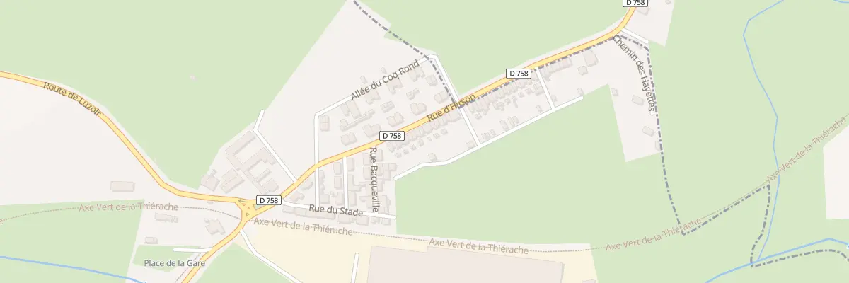 Plan du 20 Rue d’Hirson à Effry