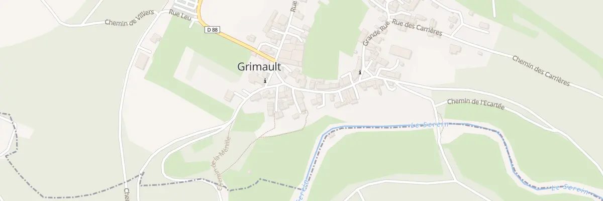 Plan du 8 Rue du Puits à Grimault