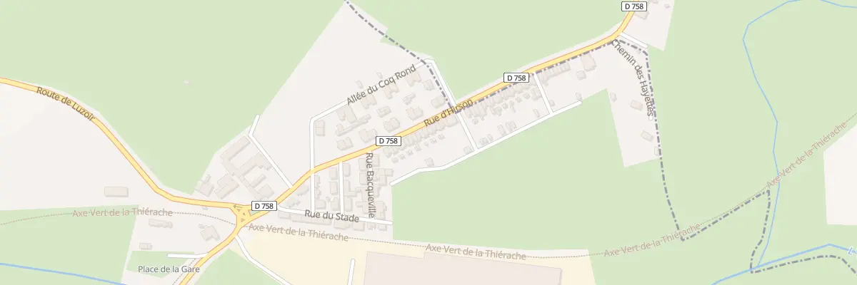 Plan du 24 Rue d’Hirson à Effry