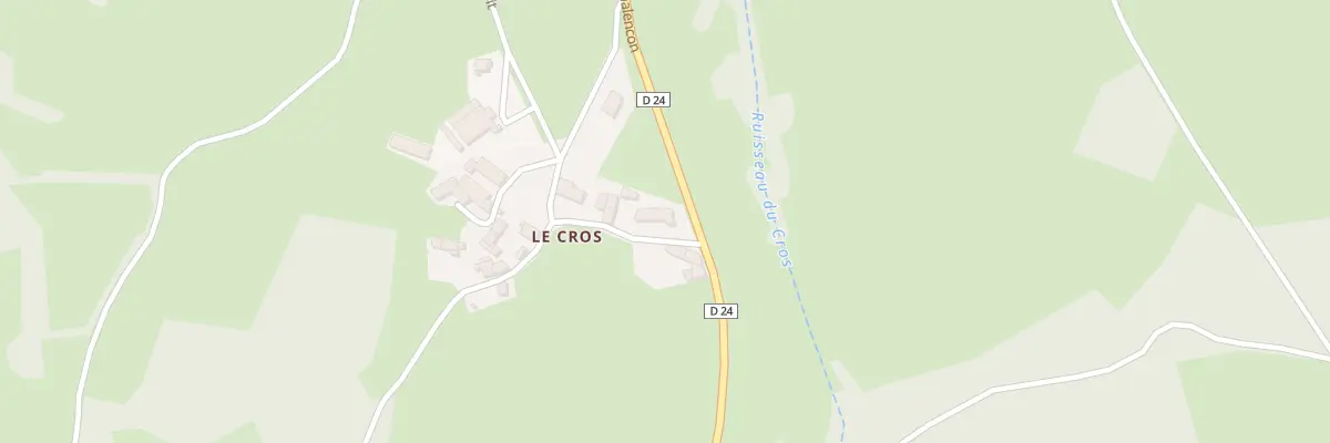 Plan du 9 Rte Daniel Passedoit à Tiranges