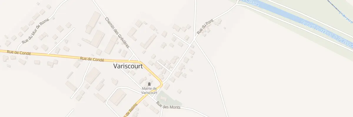 Plan du 5 Rue du Pont à Variscourt