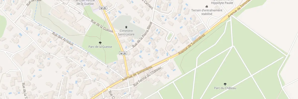 Plan du 2B Rue de la Pierre Bleue à Castries