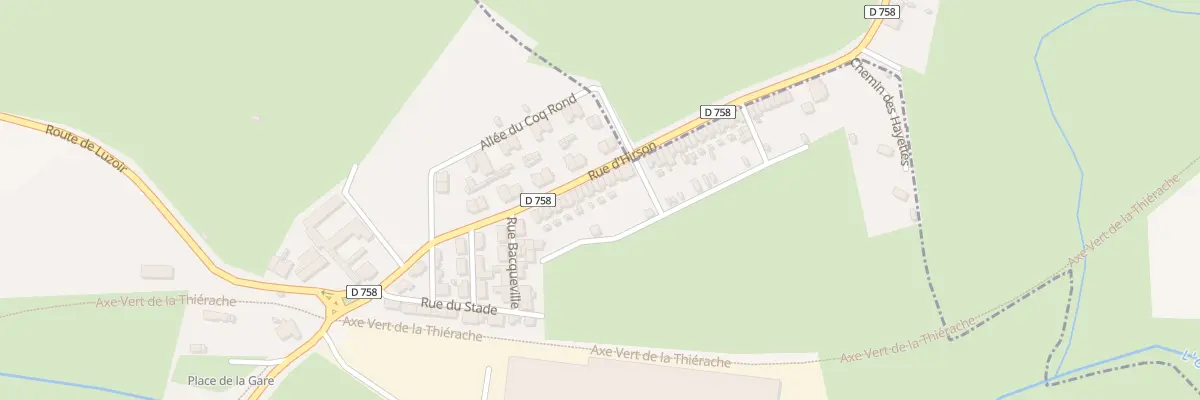 Plan du 26 Rue d’Hirson à Effry