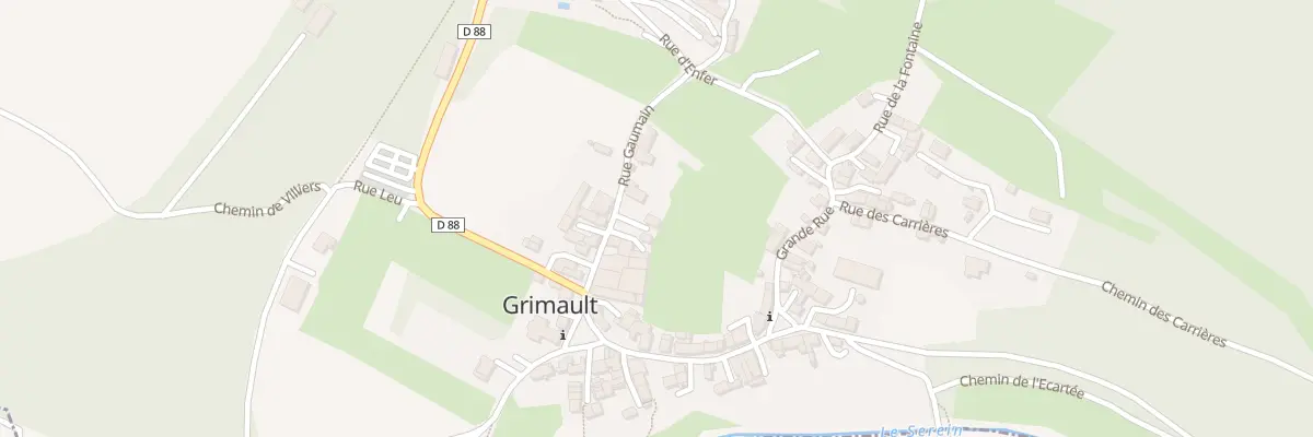 Plan du 5001 Rue Gaumain à Grimault