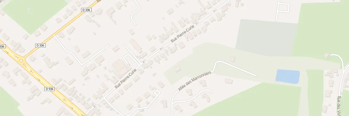 Plan du 33 Rue Pierre Curie à Rousies