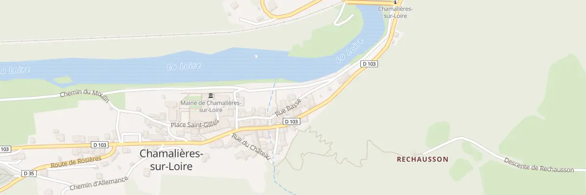 Plan du 21 Rue Basse à Chamalières-sur-Loire