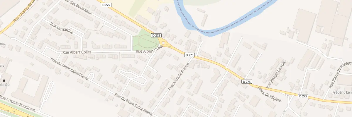 Plan du 3 Rte de Champigny à Tinqueux