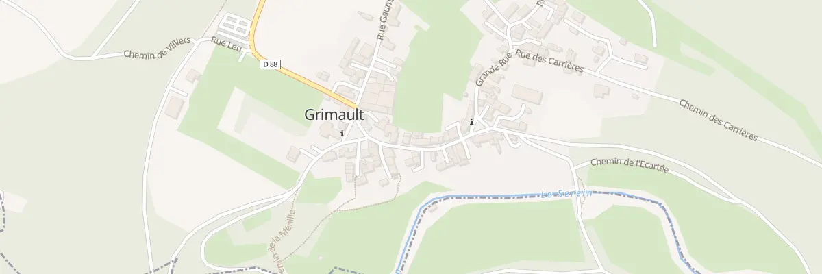 Plan du 3 Gr Grande Rue à Grimault