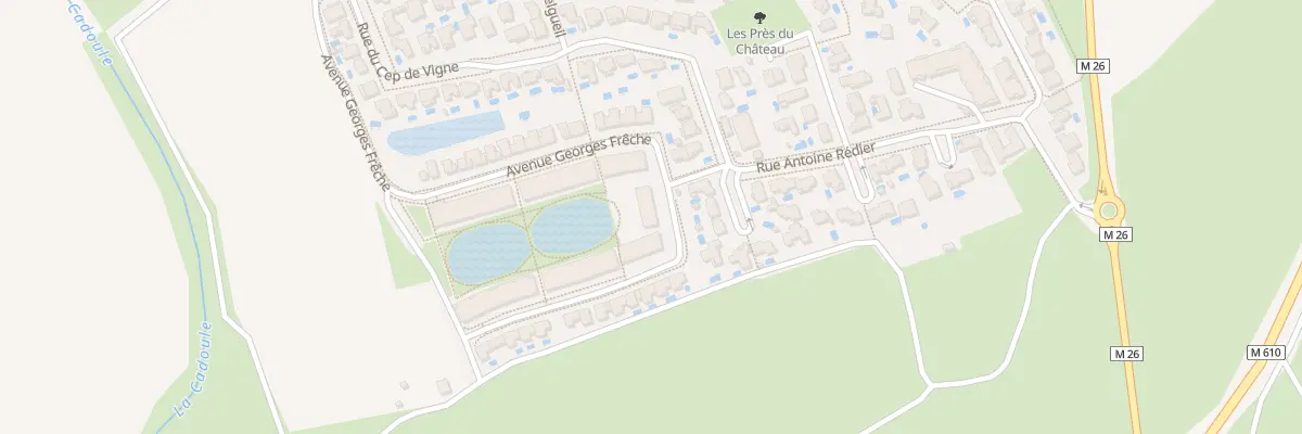 Plan du 540 Av Georges Frêche à Castries