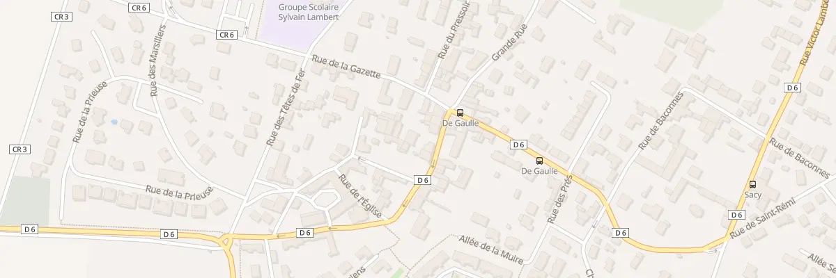 Plan du 10 Rue de l’Ancien Château à Bezannes
