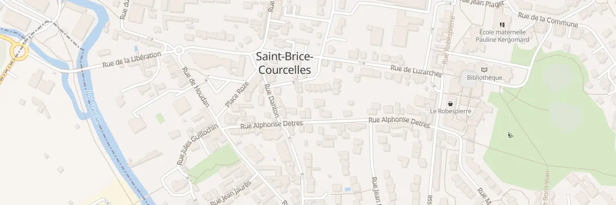 Plan du 7 Rue Danton à Saint-Brice-Courcelles