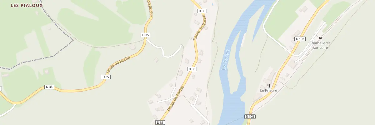 Plan du 495 Rte de Roche à Chamalières-sur-Loire