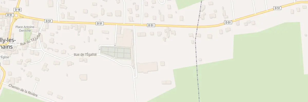 Plan du 458 Rte de Roanne à Pouilly-les-Nonains