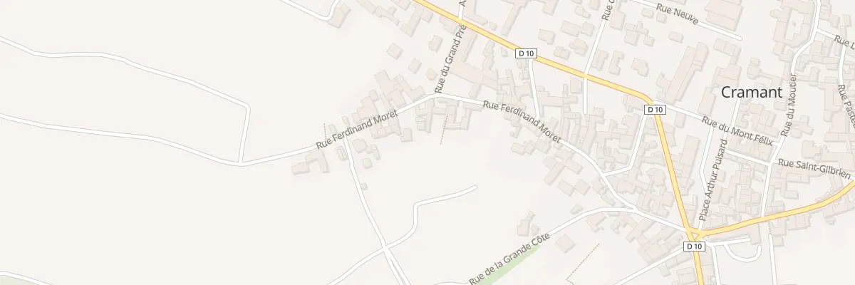 Plan du 355 Rue Ferdinand Moret à Cramant