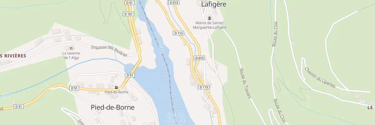 Plan du 5319 Petit Riou à Sainte-Marguerite-Lafigère