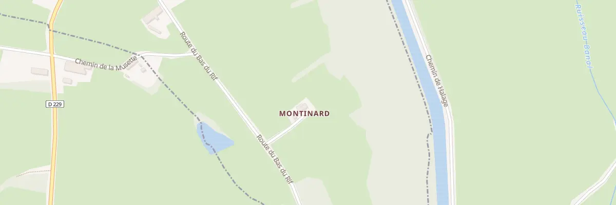 Plan du 5026 Montinard à Avrilly