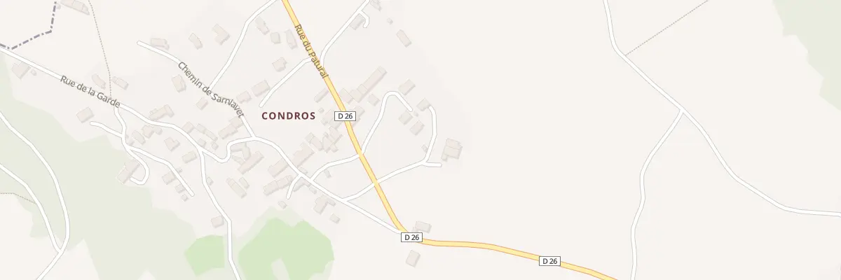Plan du 1 Imp du Fromental à Saint-Étienne-Lardeyrol