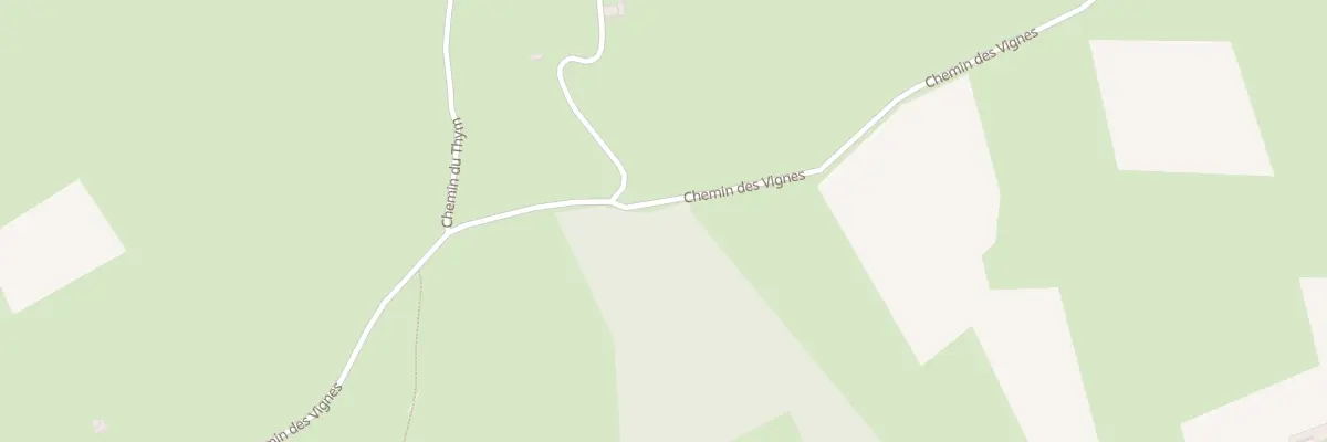 Plan de Che des Vignes à Sauve