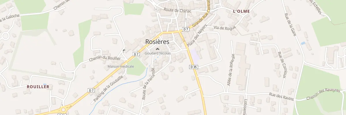 Plan du 9004 Bd des Italiens à Rosières