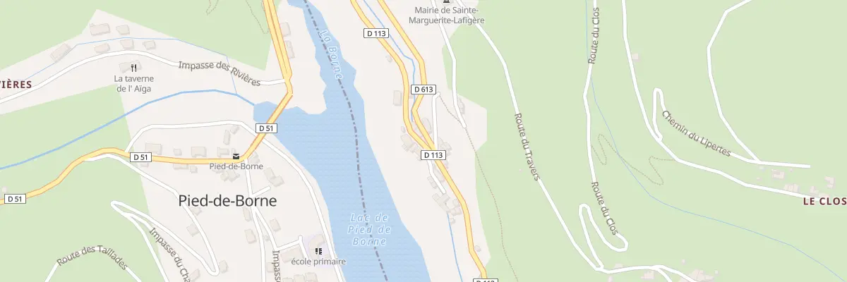 Plan du 5300 Petit Riou à Sainte-Marguerite-Lafigère