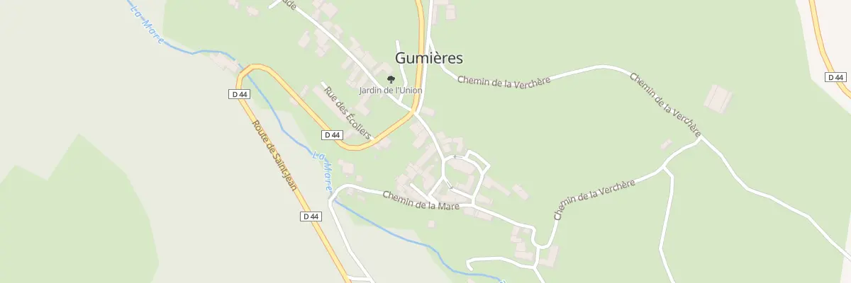 Plan du 4 Rue de la Forge à Gumières