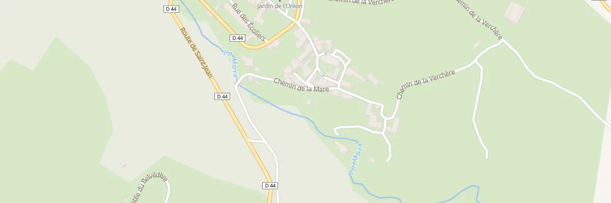 Plan du 1 Che de la Mare à Gumières