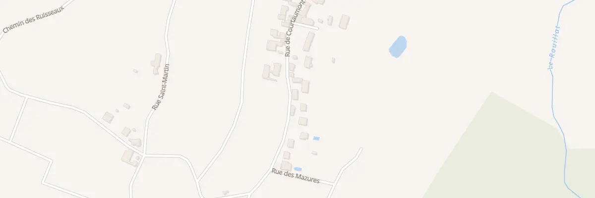 Plan du 16 Rue de Courtaumont à Sermiers