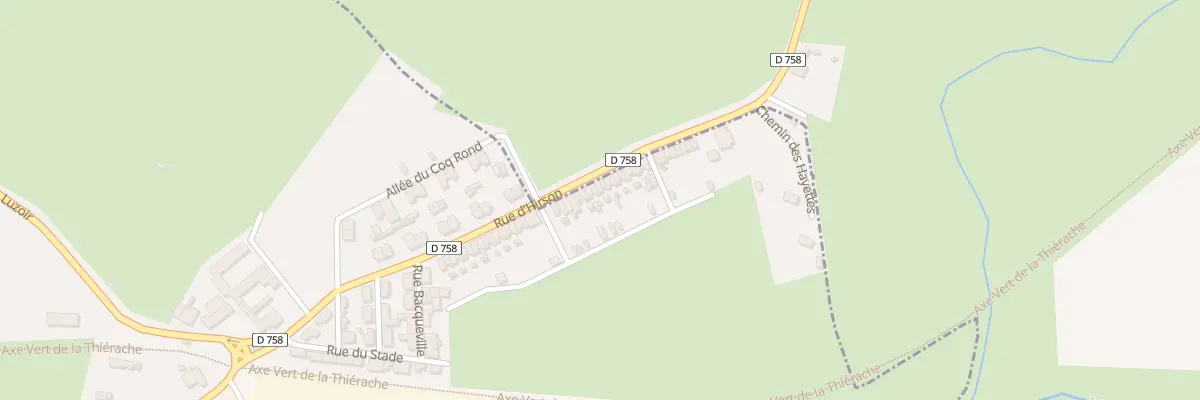 Plan du 56 Rue d’Hirson à Effry