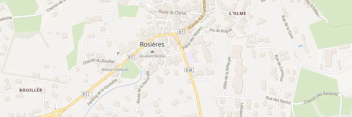 Plan du 9002 Bd des Italiens à Rosières