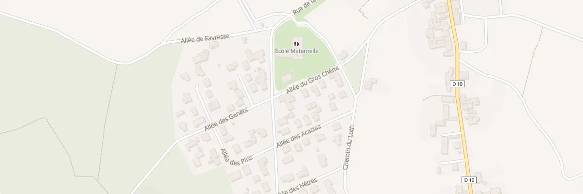 Plan du 4 All de la Forêt à Cramant