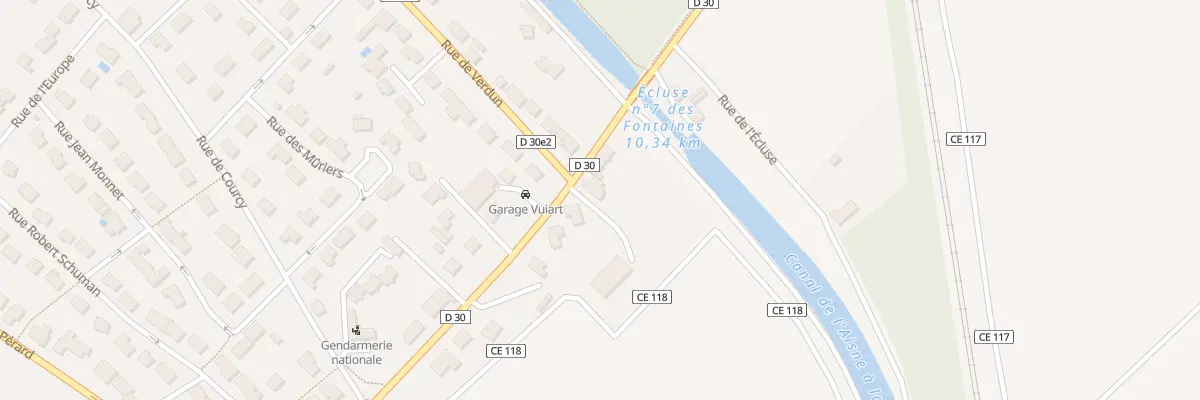 Plan du 5 Rue de Villers Franqueux à Loivre