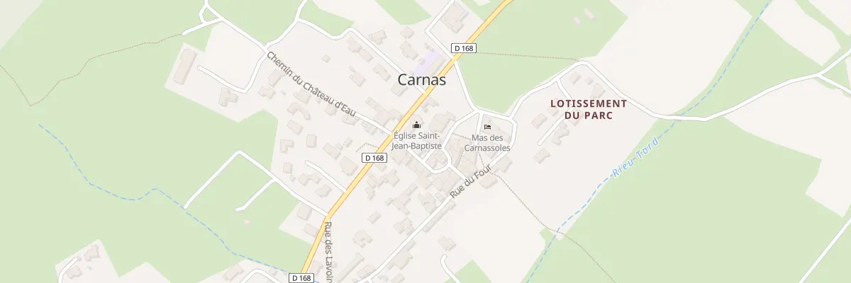 Plan du 5194 Le Village à Carnas