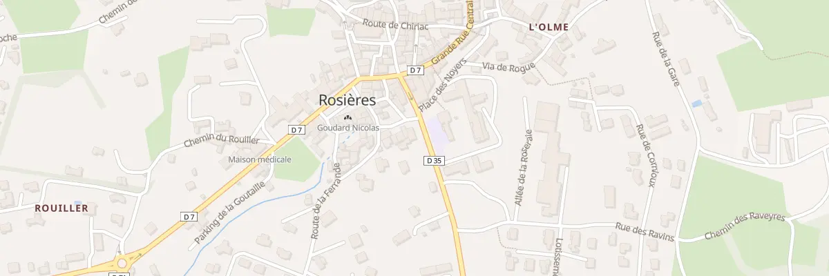 Plan du 9001 Bd des Italiens à Rosières