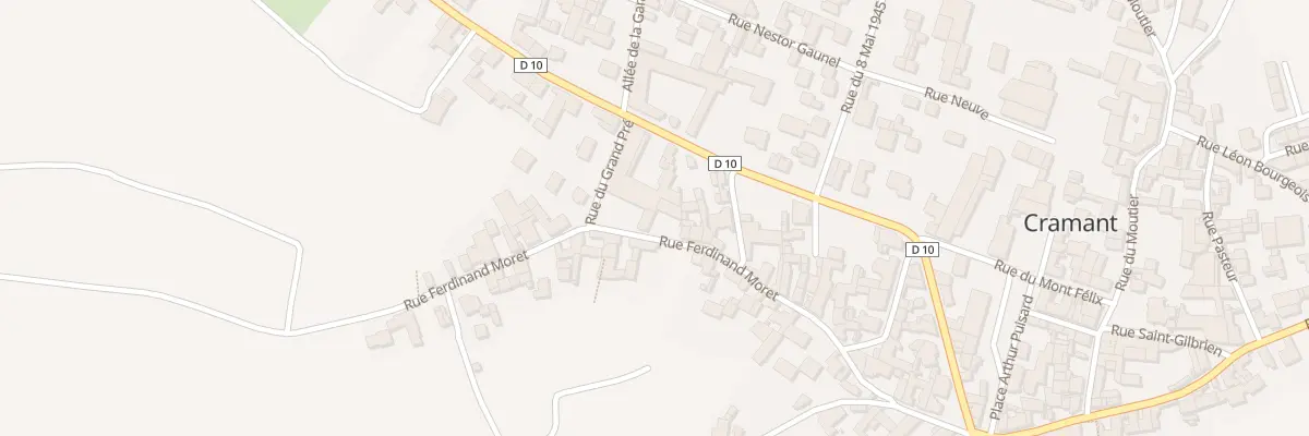 Plan du 262 Rue Ferdinand Moret à Cramant