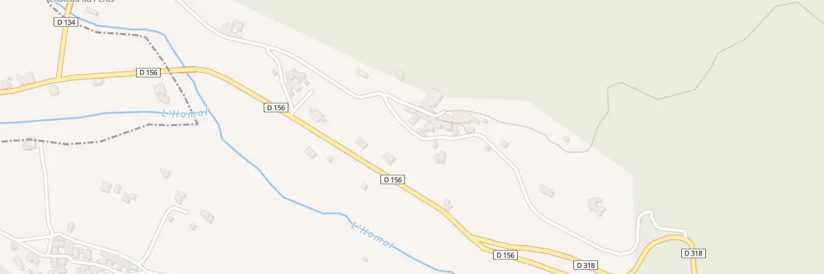 Plan du 5142 Les Plantades à Sénéchas
