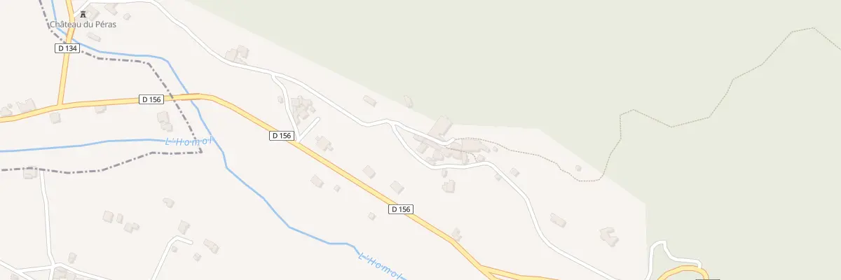 Plan du 5010 Le Combal à Sénéchas