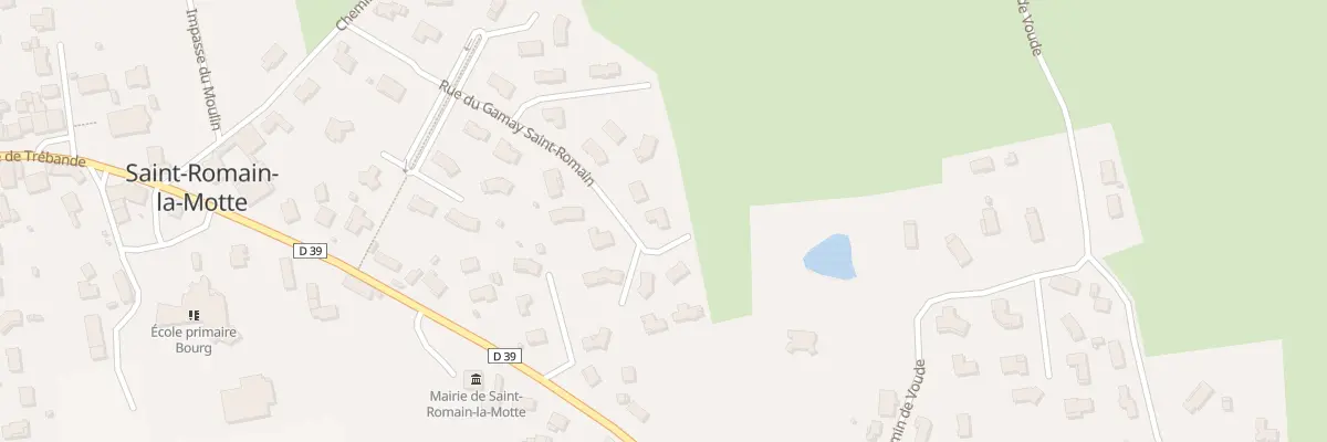 Plan du 235 Rue Gamay Saint Romain à Saint-Romain-la-Motte