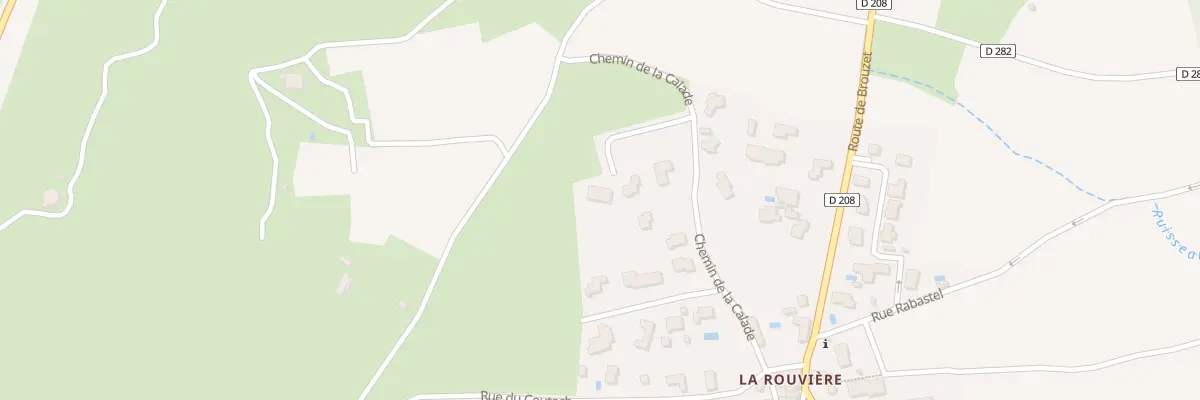 Plan du 5191 Che de la Calade à Liouc