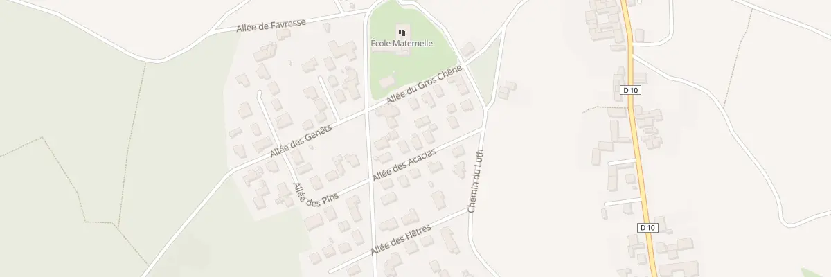 Plan du 6 All des Acacias à Cramant
