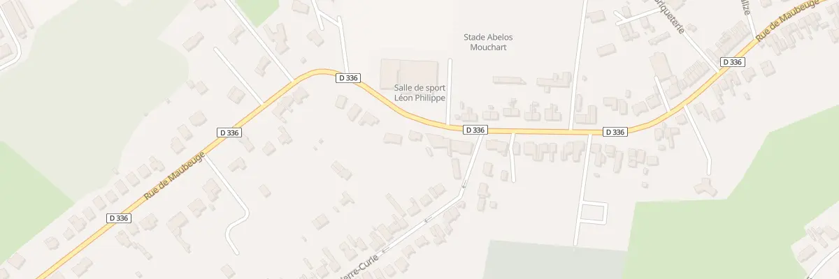 Plan du 129 Rue de Maubeuge à Rousies