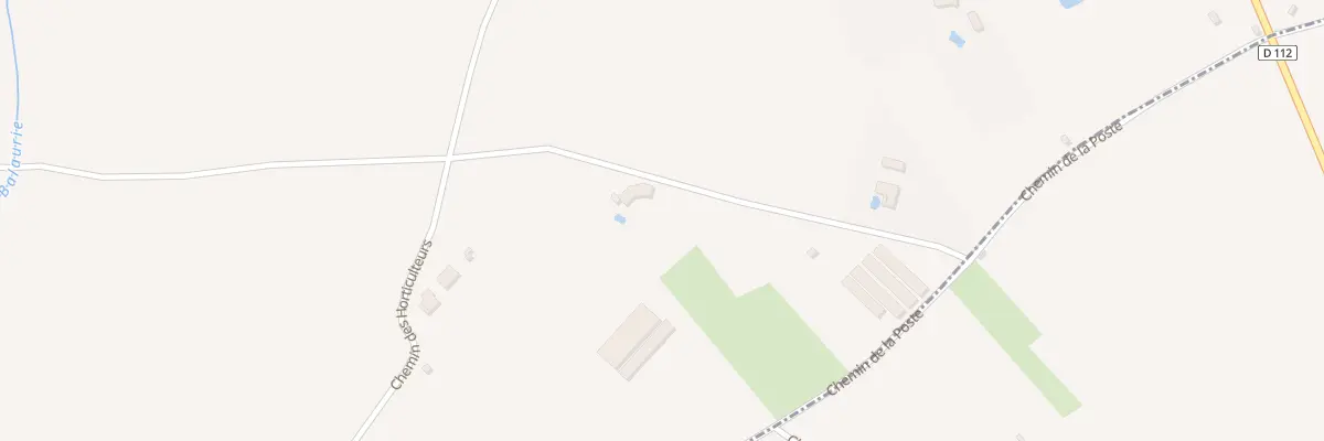 Plan de Che de la Balaurie à Saint-Aunès
