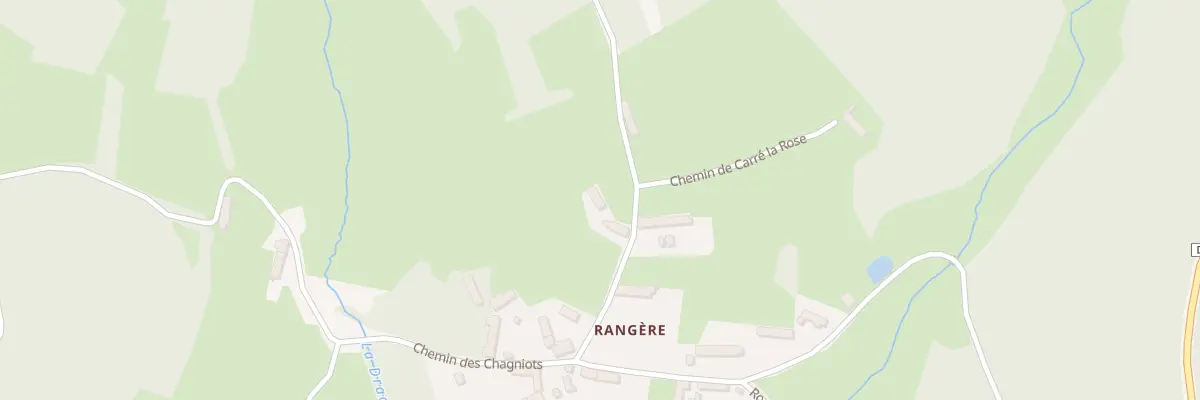 Plan du 11 Che de Carré la Rose à Villapourçon