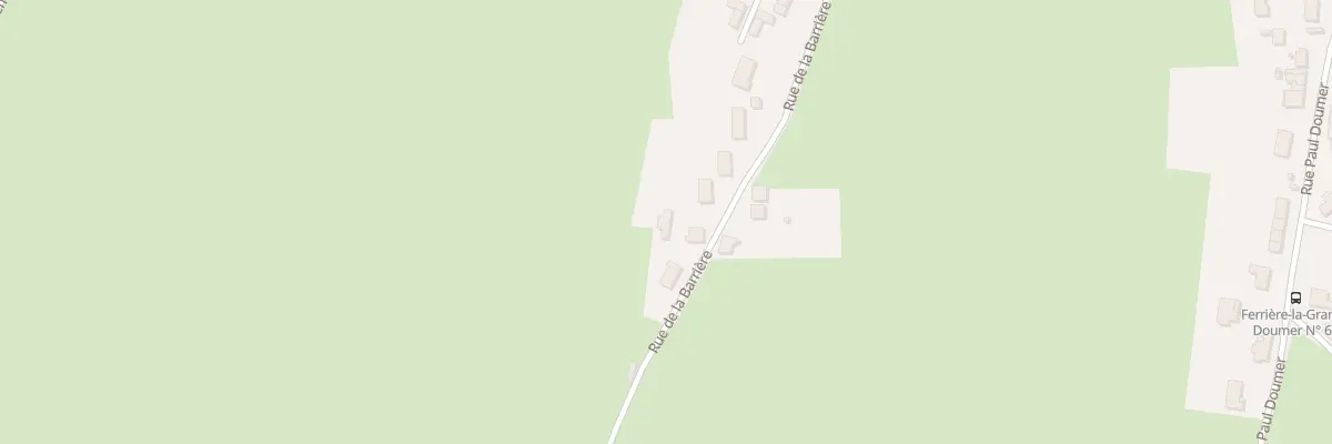 Plan du 568 Rue de la Barrière à Ferrière-la-Grande