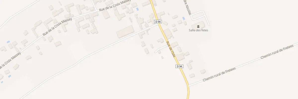 Plan du 1 Imp des Chanets à Laines-aux-Bois
