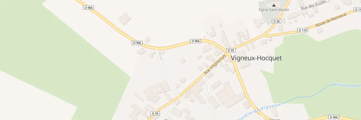Plan du 8 Rue d’Agnicourt à Vigneux-Hocquet