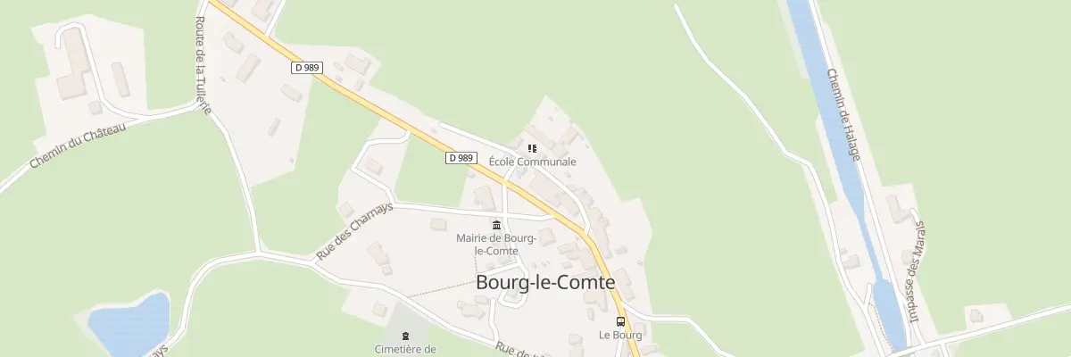 Plan du 142 Rte du Donjon à Bourg-le-Comte