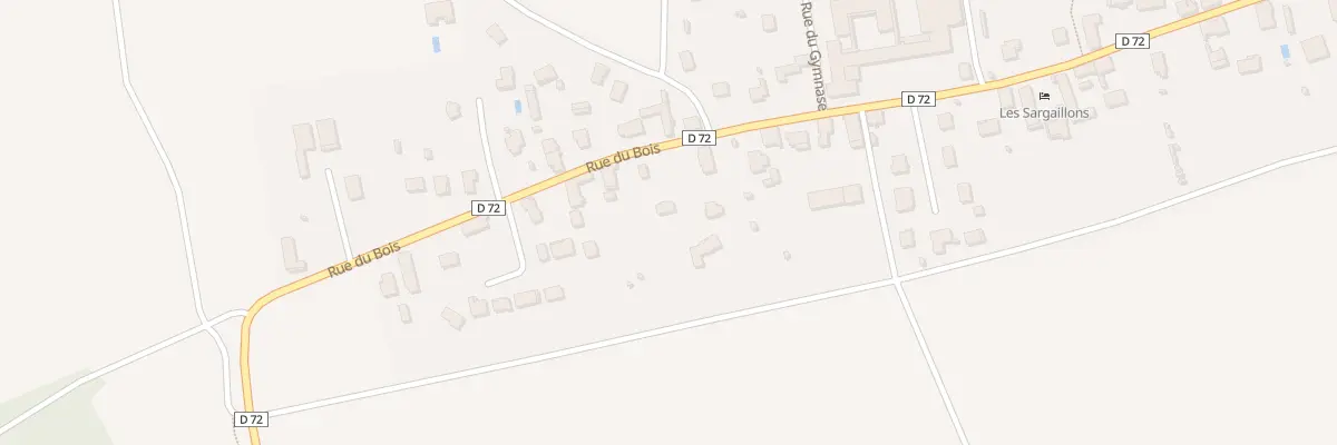 Plan du 45 Rue du Bois à Bouilly