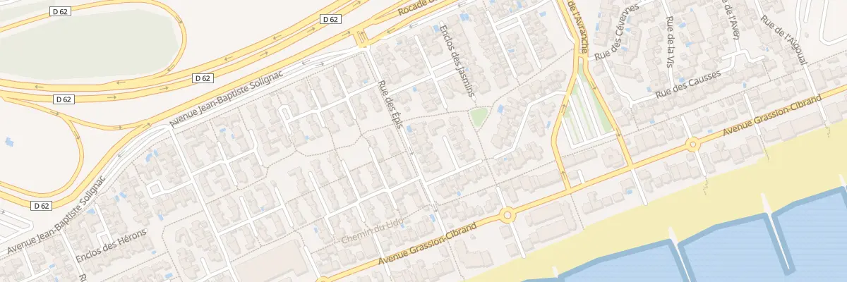 Plan du 131 Rue des Epis Carnon à Mauguio