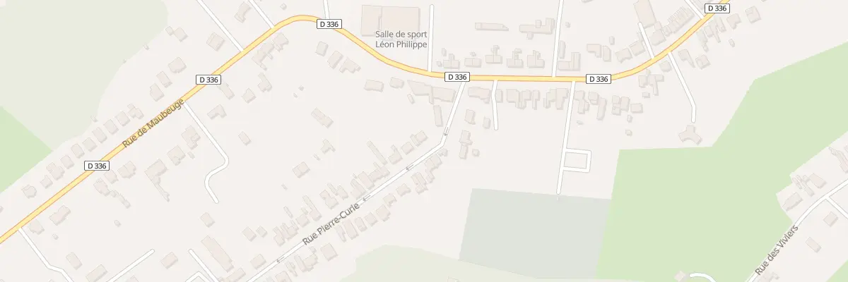 Plan du 4 Rue Pierre Curie à Rousies
