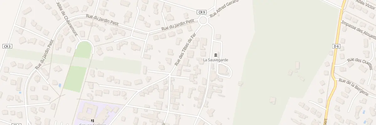 Plan du 36 Rue des Têtes de Fer à Bezannes